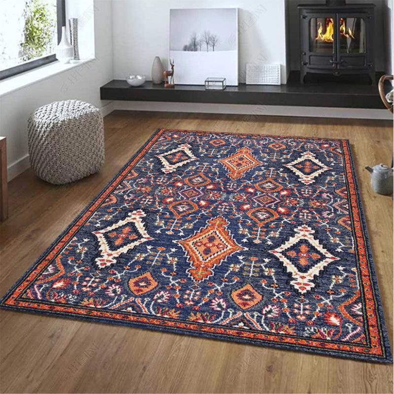 Nordic Ethnic Style Carpet Wholesale Bedroom Sofa Tea Table Tatami Bohemian Home Living Room Carpet Floor Mat