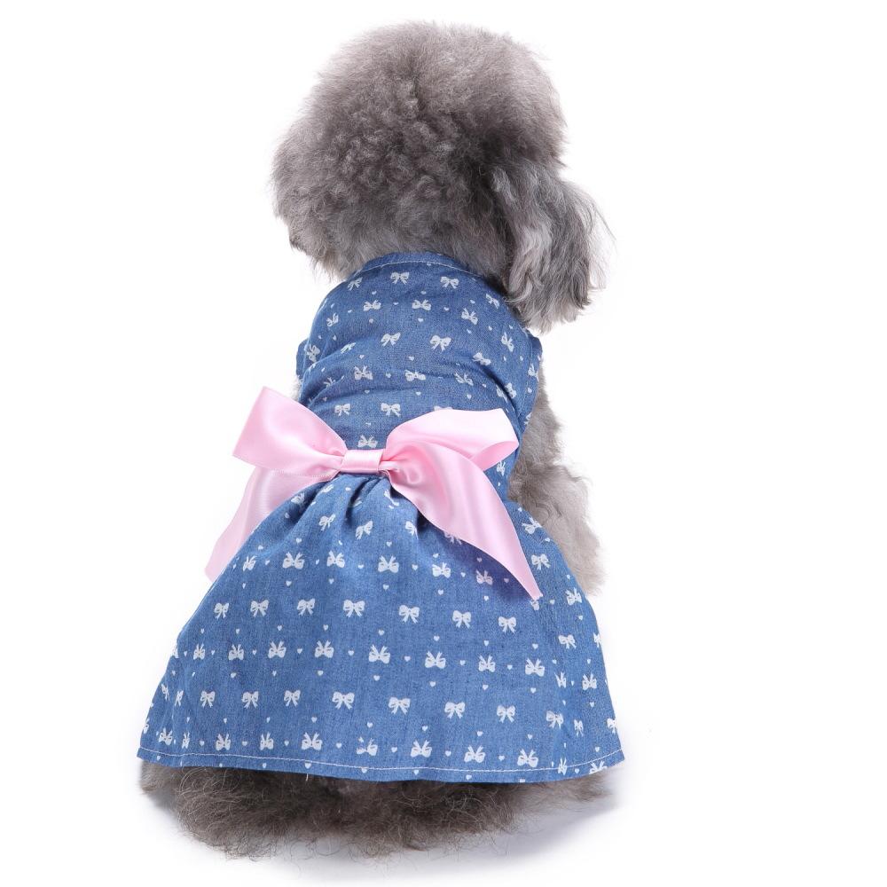 2025 New Pet Cat Summer Clothing Floral Skirt Field Walking Dog Clothes Summer Clothing Thin