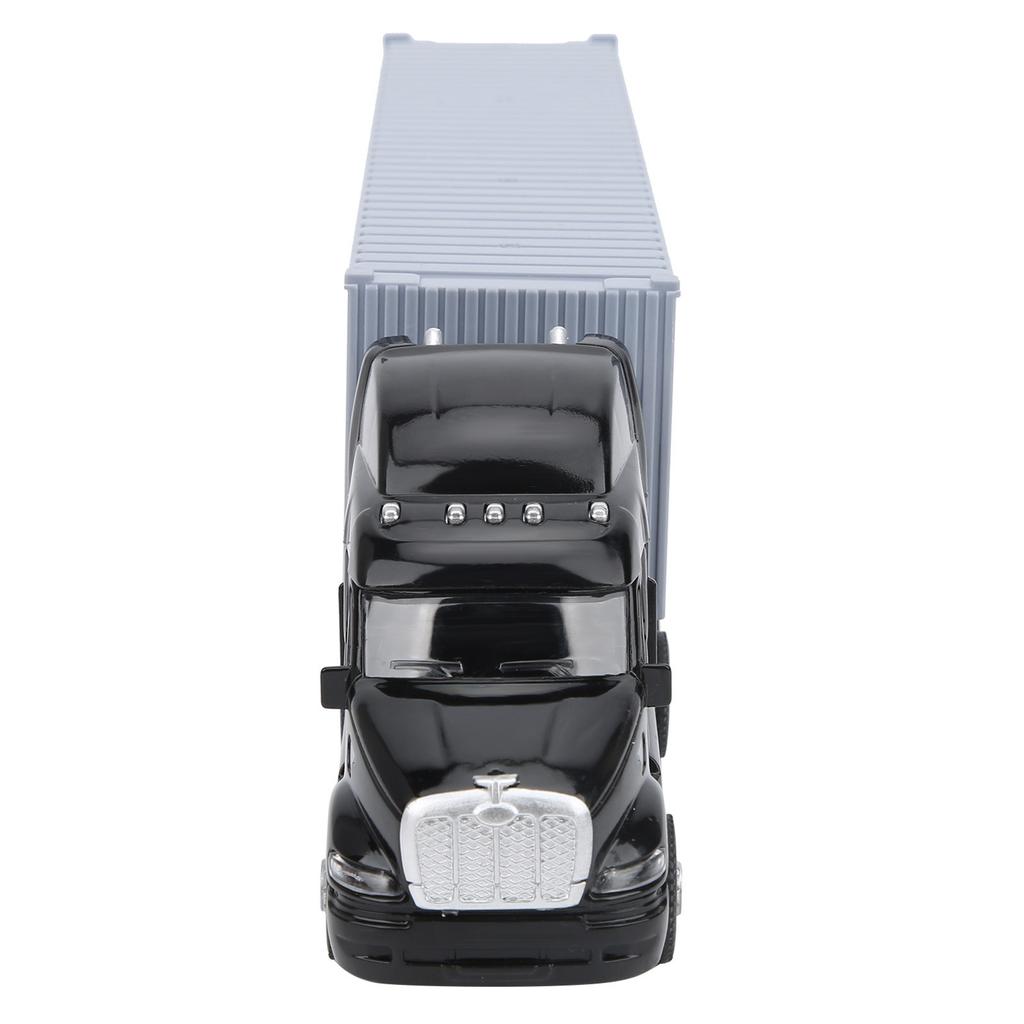 1:48 Alloy Car Model Simulation Container Car Model Children Kid Pull Back Car  with Sound Light Transport Vehicle Model Toy