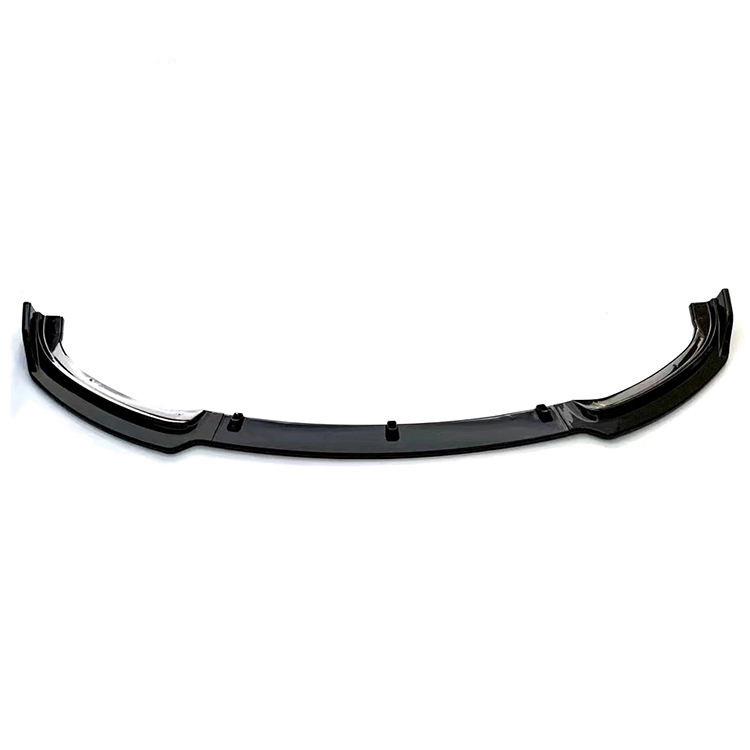 BMW 3 Series F30/F35 Front Lip Carbon Fiber Pattern Body Kit - Stylish Three-Section Front Diffuser.