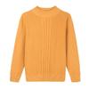 Solid Color Crew Neck Knitted Sweater, Elegant Long Sleeve Pullover Sweater for Fall & Winter, Women's Clothing