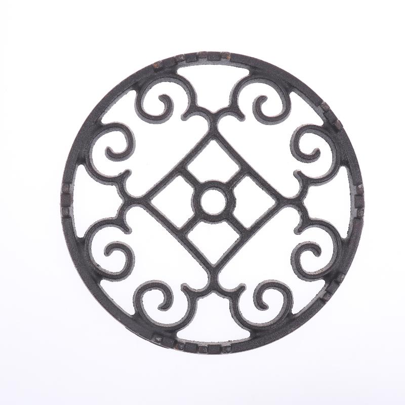 Non-Slip Cast Iron Trivet For Gas Stove - Durable Pot Holder, Decorative Kitchen Accessory For Enhanced Cooking Safety