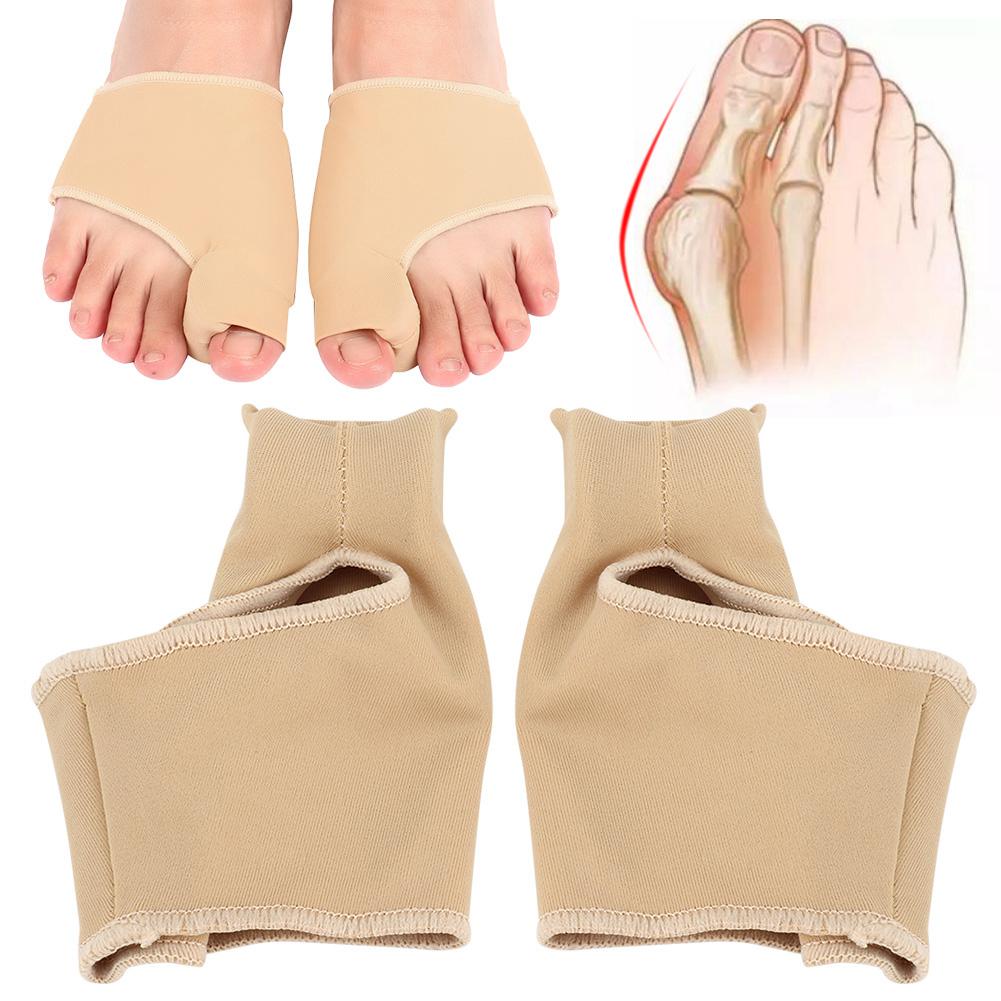 1 Pair Hallux Valgus Straightener Corrector Bunion Toe Protector Foot Care Pain Relief L