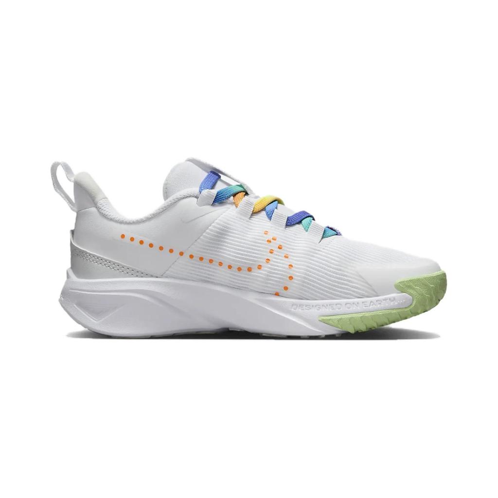 Nike Star Runner 4 Next Nature SE PS White/Photon Dust/Total Orange/Vapor Green Kids Sneakers FN4980-100