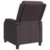 Recliner Dark Brown Fabric