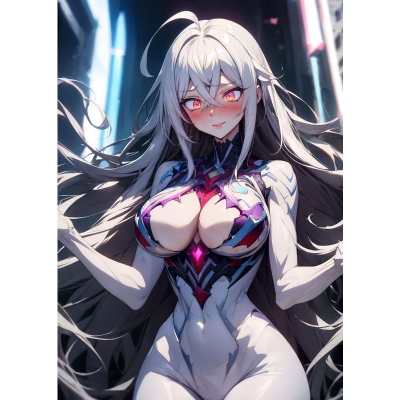 Mode Cartoon Anime Mädchen Sexy Kätzchen Verkleidung Göttin Poster Drucke Leinwandbild Wandkunst Bilder Wohnzimmer Heimdekoration