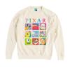 Disney Pixar Unisex Adult Retro Grid Sweatshirt