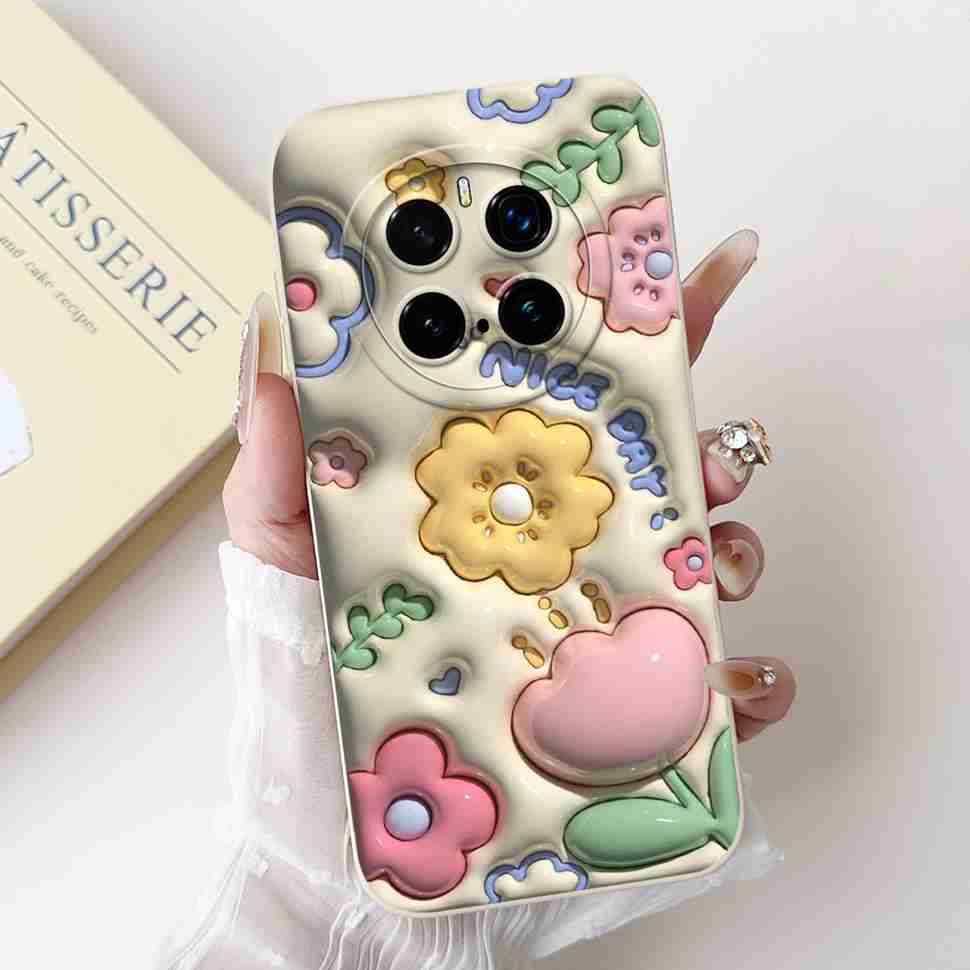 For Honor Magic7 Pro Case PTP-N49 Luxury Painted Cover Soft Silicone Phone Case For Honor Magic7 Magic 7 Pro Cover Funda Housing