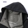 ROMON Men's Hooded Business Casual Jacket