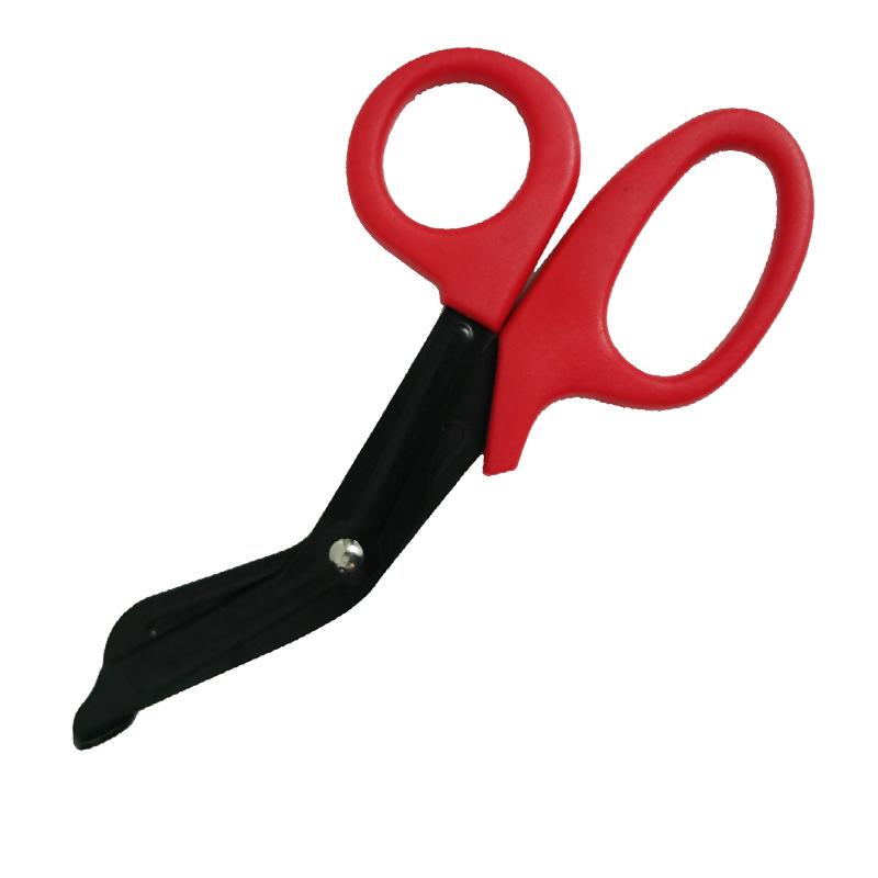 7.5-Inch Stainless Steel EMT Bandage and Gauze Scissors with Angled Tip