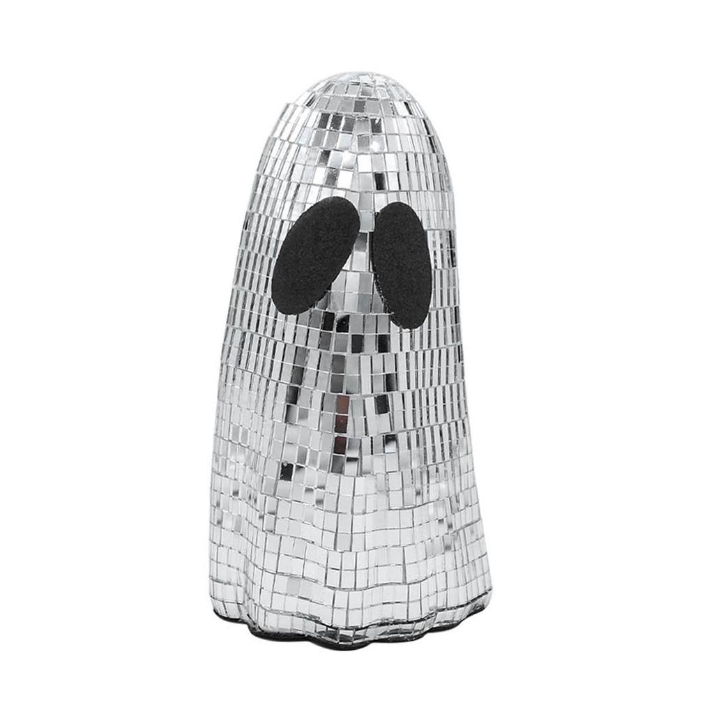 Disco Ghost Halloween Decoration Ghost Disco Ball Table Ornaments For Home Party Bar Indoor Outdoor Use