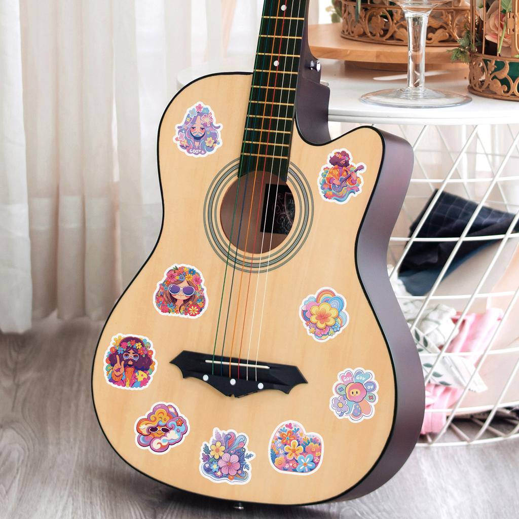 50/100 Cute Little Girl Graffiti Stickers Mobile Phone Water Cup Decoration Waterproof Stickers DIY Hand Account Stickers