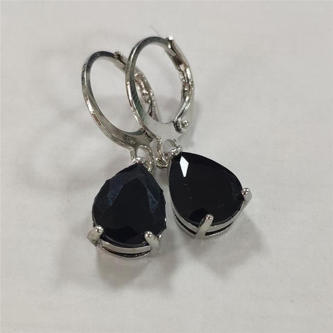 

Модные серьги-капли с черным камнем для женщин, простые серьги-кольца с узором, женский подарок на годовщину 2021, циркониевые аксессуары
