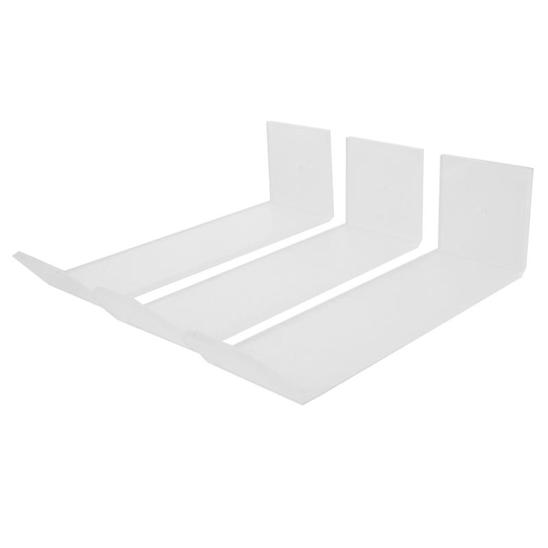 

Прозрачный акриловый настенный стеллаж для хранения повязок на голову, минималистская настенная полка для домашнего дисплея, вешалка, держатель, органайзер