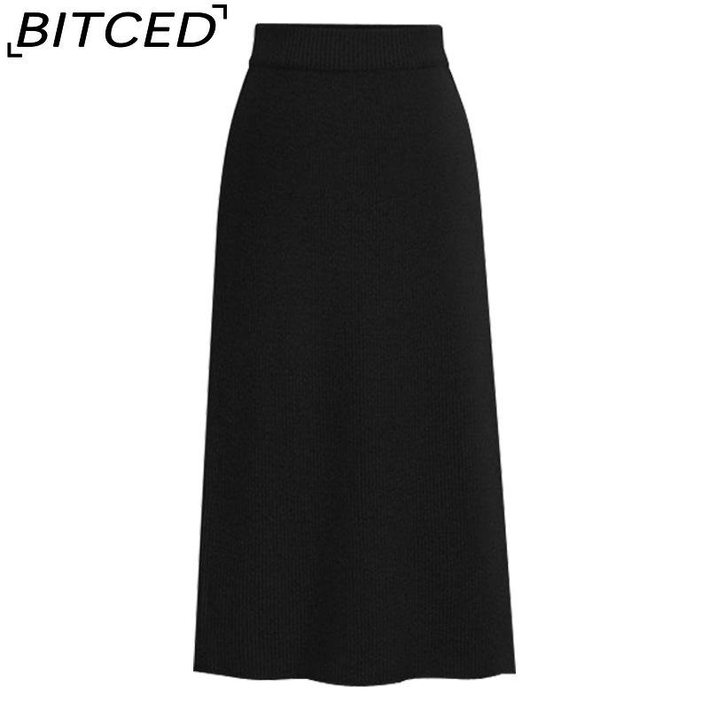 

BITCED Женские модные повседневные однотонные брюки с принтом на весну-осень S