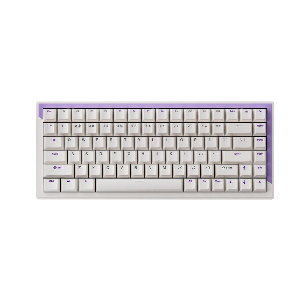 DrunkDeer G75 Rapid Trigger eSports Gaming Keyboard with Magnetic Adjustable Last Win English Purple Keyboard, Switches, Actuation, Mode, 75% Size,