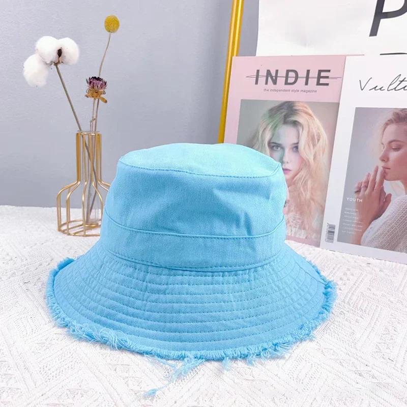 1 stuks Unisex Bucket Hat, Veelzijdige Dames Lente/Zomer Rand Zonnebescherming Strandpet, Geschikt voor Dagelijkse Vrije Tijd Vakantiekleding