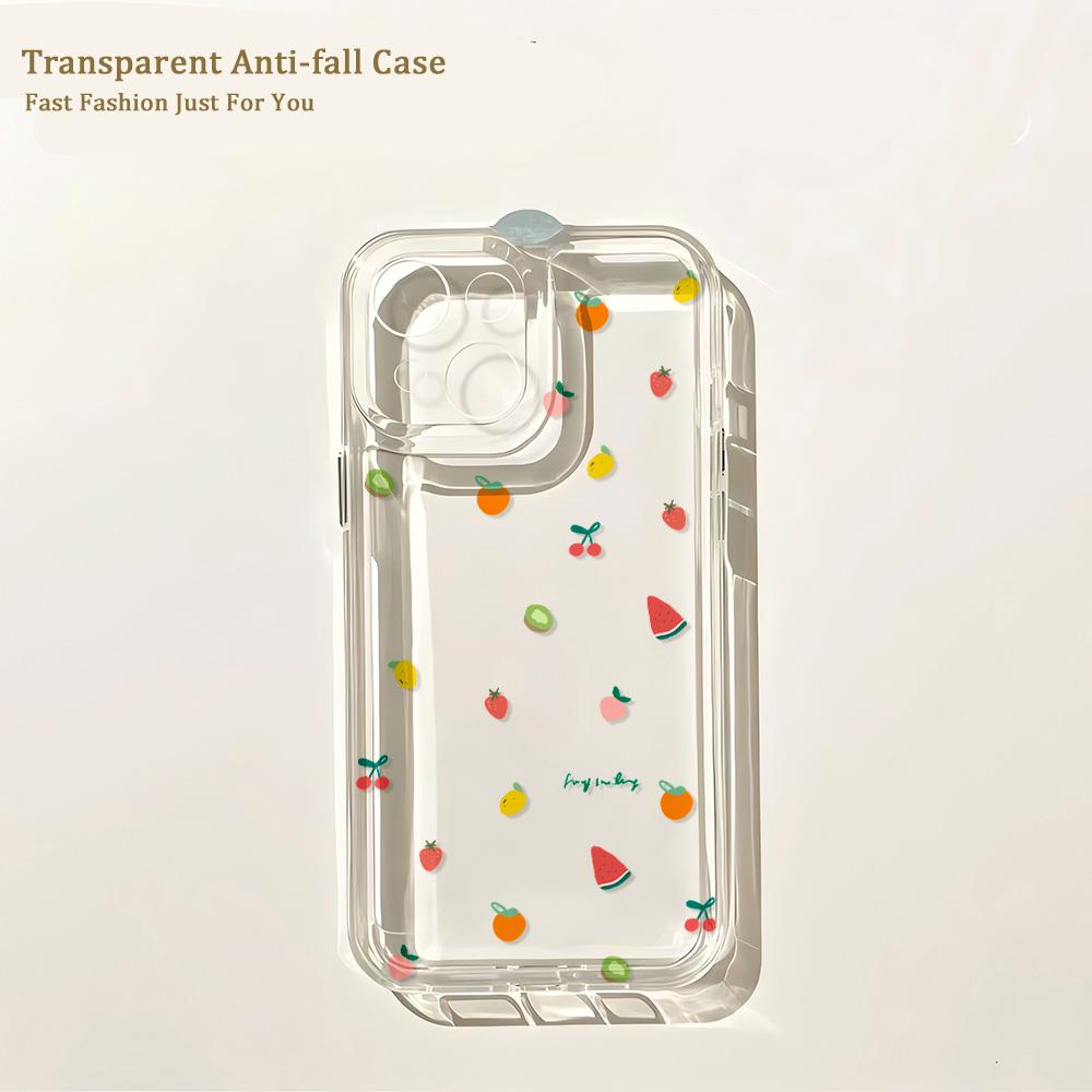 

Beaded Pomegranate Sun Phone Case For iPhone 17 16 16e 15 14 13 12 11 Mini Pro Max X XR XSMax 8 Air Plus Transparent Back Cover iPhone 11