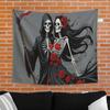 Gothic Dance of Death Tapestry