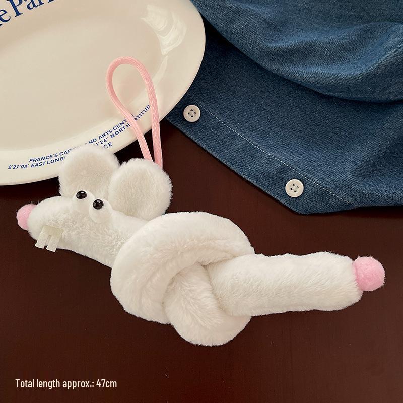 Cartoon Plush Keychains & Girls' Bag Accessories - Small, Versatile Gifts