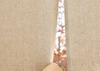 Stylish long curtain made from Sunnyday Fabric natural approximately 72cm wide x 170cm long linen,