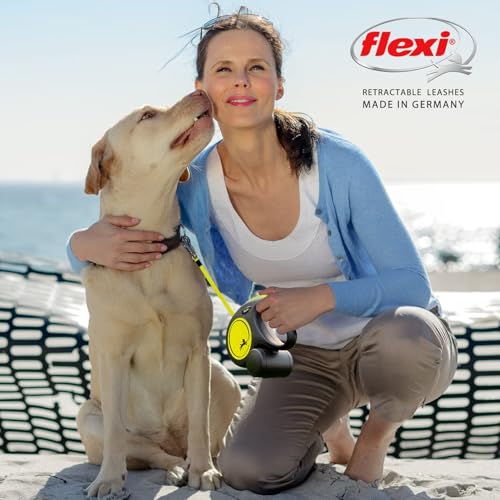 Flexi New Neon Tape, Small (Under 15kg), 5m [Dog Lead]