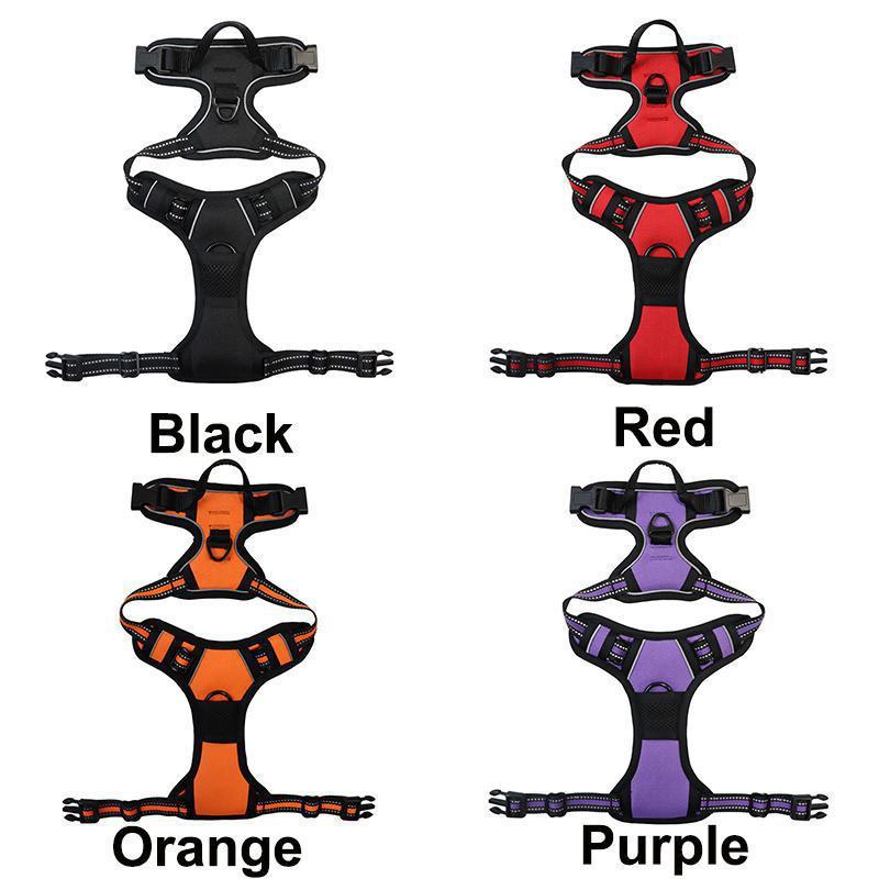 S-XL Dog Harness Dog Harness No Pull Breathable Reflective Pet Harness Vest for Small Medium Dog