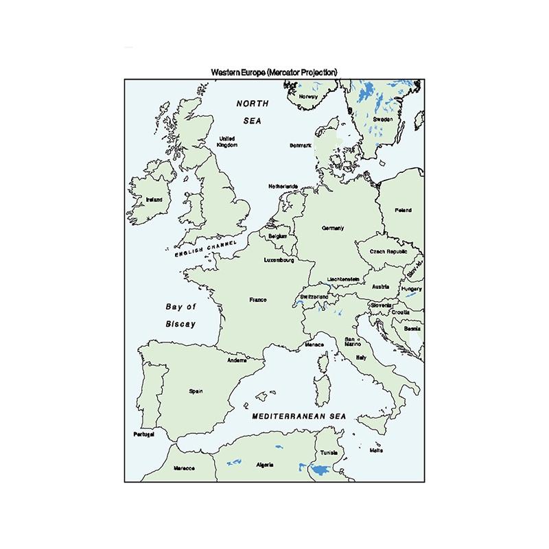 

Серия «Карта мира», карта, холст, картина, настенный художественный постер, украшение для дома и офиса A2-42*59cm / Canvas