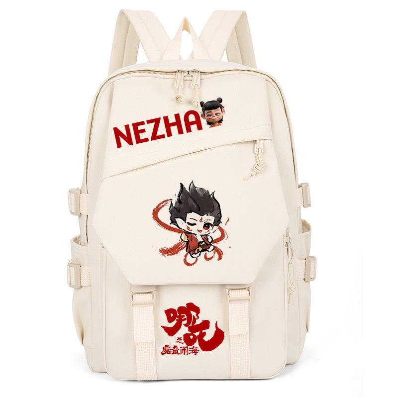 Nezha's Devil's Child Haohai School Bag Primary School Students Large Capacity Backpack Children's School Backpack Trend Fashion