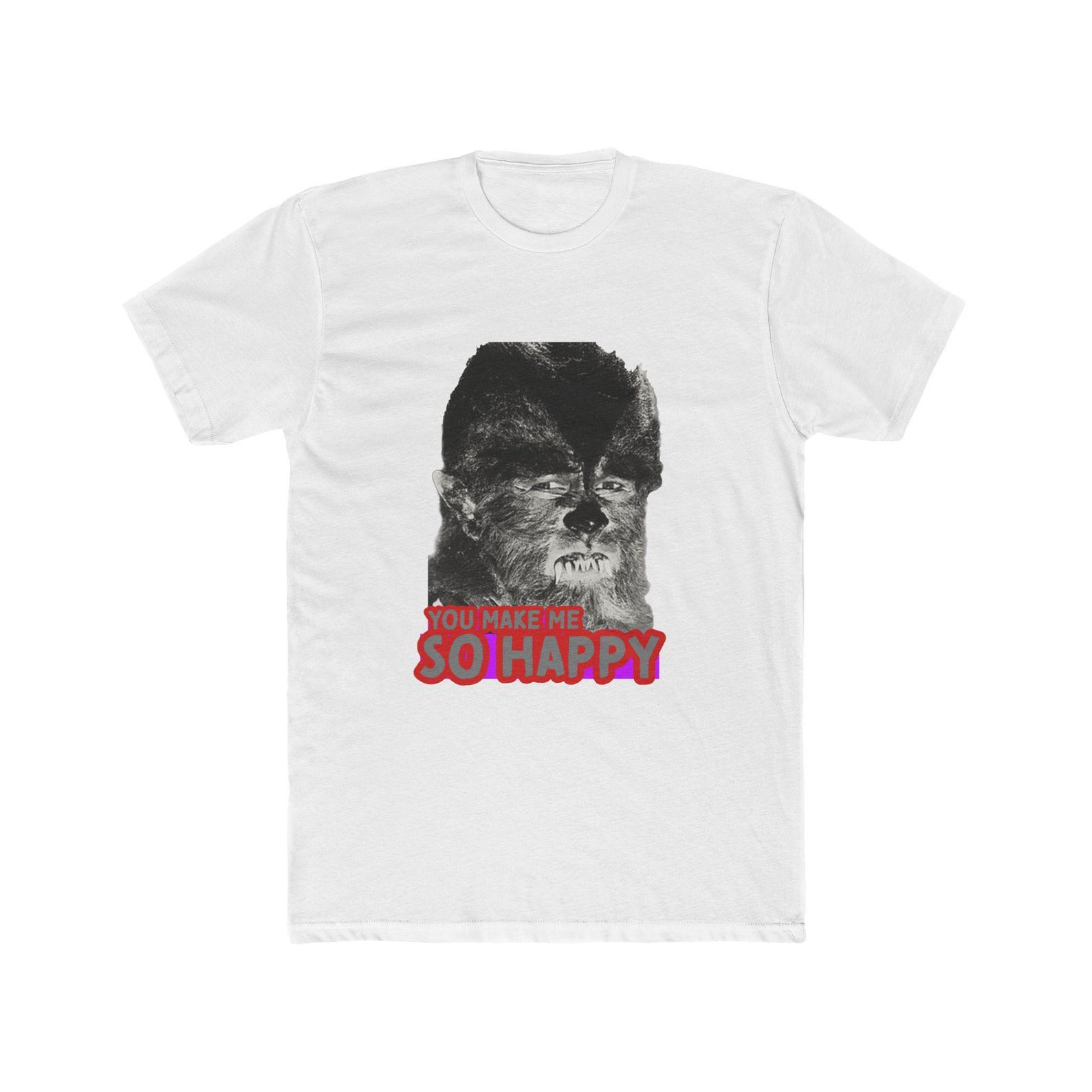 So Happy Men s Cotton Crew Tee S