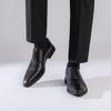 Foxlike Business Comfortable Leather Shoes for Genuine Comfortable for Premium Size Men's Shoes, Running, Leather, Wingtip, Walking, Waterproof,