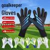 Atmungsaktive Fußballtorwarthandschuhe mit Fingerschutz für Training und Spiele