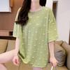 Navava NT2439 Mini Ribbon PaTTern Loose FiT T shirT