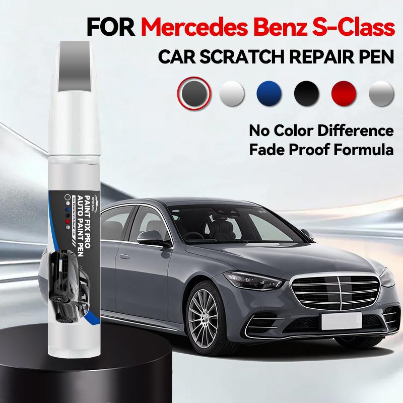 OPRTAMG Zweckfahrzeug Für Mercedes Benz S-Klasse 1972-2025 W221 W222 W223 Lackreparaturstift Ausbesserungsstift Kratzerentferner DIY Auto Ac