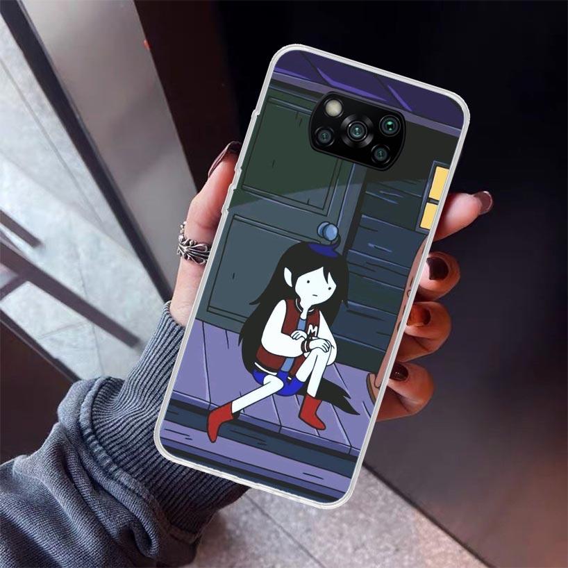 Adventure Marceline Jujuba Phone Case For Xiaomi Poco X7 X6 X5 Pro F7 Ultra Redmi 15C 15 13 13C 12 12C 10 10A 10C 9 9A 9C 9T She
