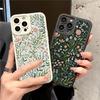 Flower Phone Case For iPhone 11 13 12 14 Pro Max 14 Plus 7 8 Plus SE 2020 XR X XS Full Graph Floral Soft Silicone Cover Fundas