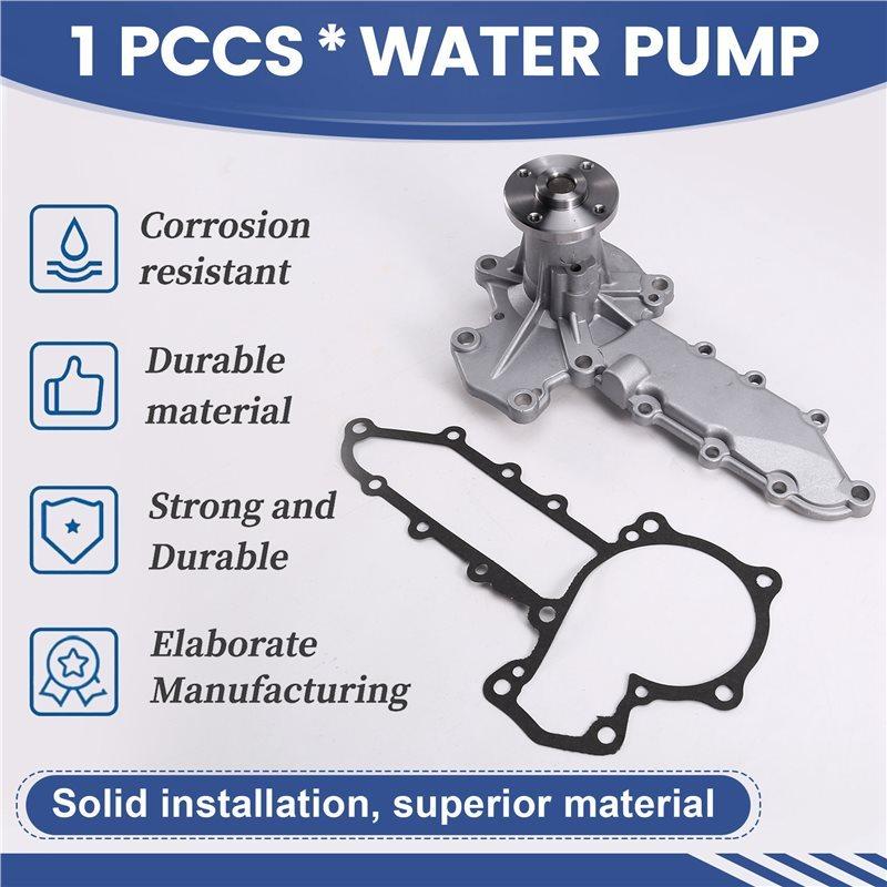 For Kubota Engines 1702 V1902 D1402 V2203 Compatible Water Pump 25-15568-00SV Replacement Part 251556800SV