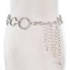 Silver Women's Waist Chain Belt - Skirt & Sweater Accessory
