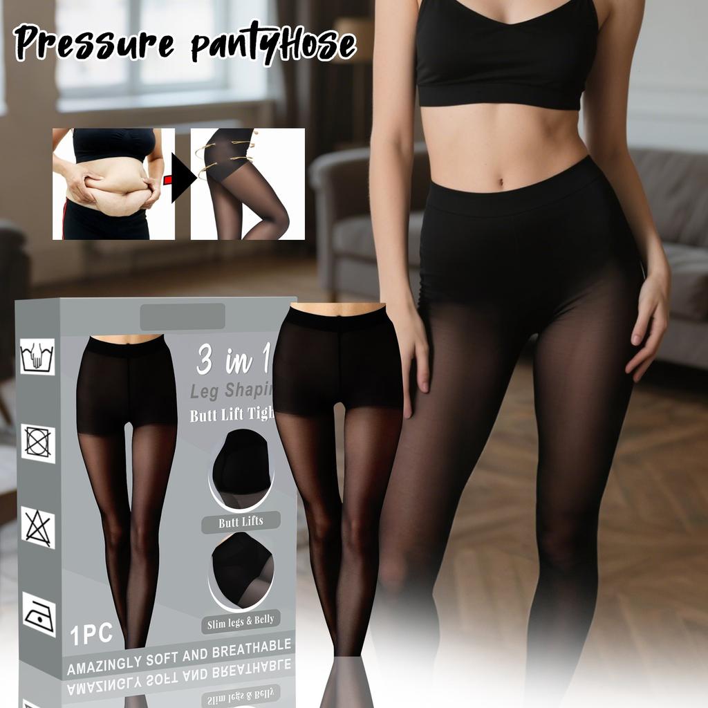 Pressure Tights Modify Leg Lines,3in1 Leg Shaping, Hip Lifting, Tights Shape Pantyhose