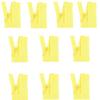Pack of 10 Nylon Zippers for Sewing Craft Open-end Zips Fasteners 27.5Inch/70cm Zippers for Bag Clothing Sewing Supplies