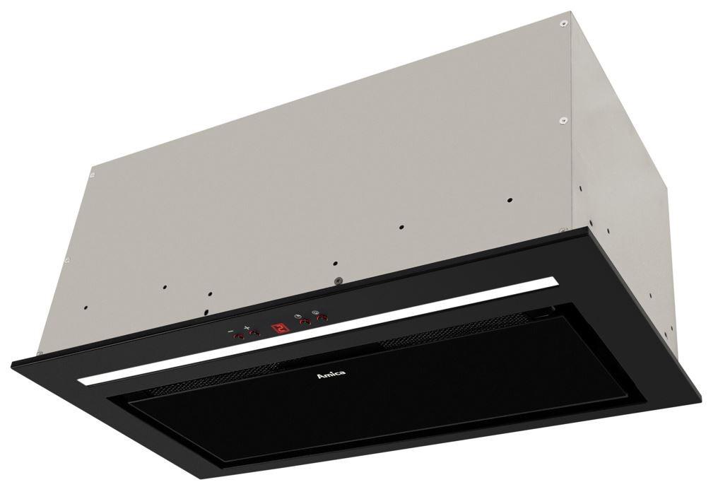 Cappa da incasso Amica OMC6451B HC Nera, LED, Telecomando