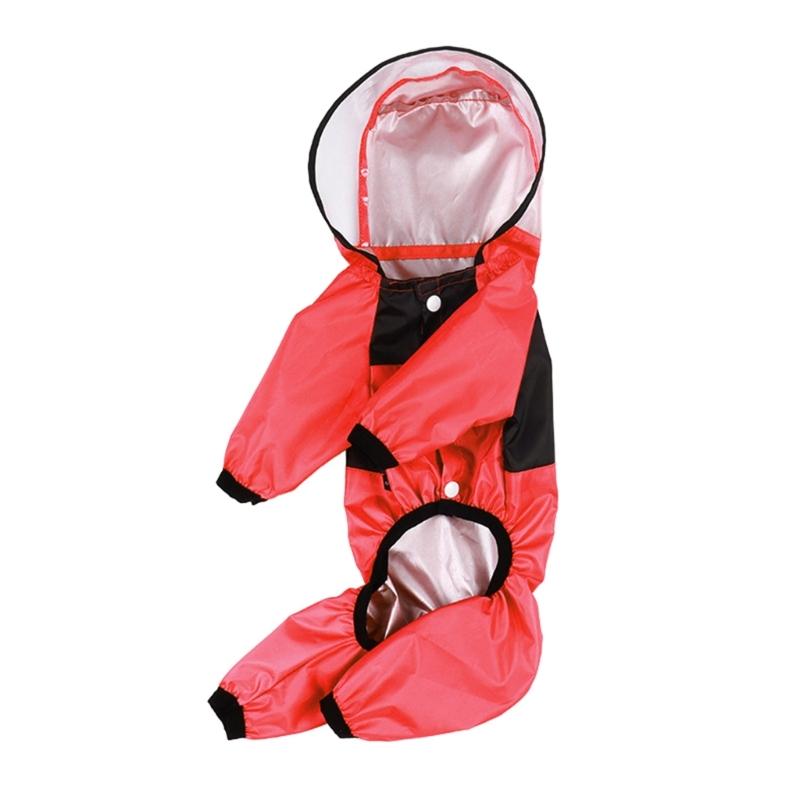 FourSeason Pet Raincoats Outdoor Windproof Raincoats Waterproof Rainsuit for Dog