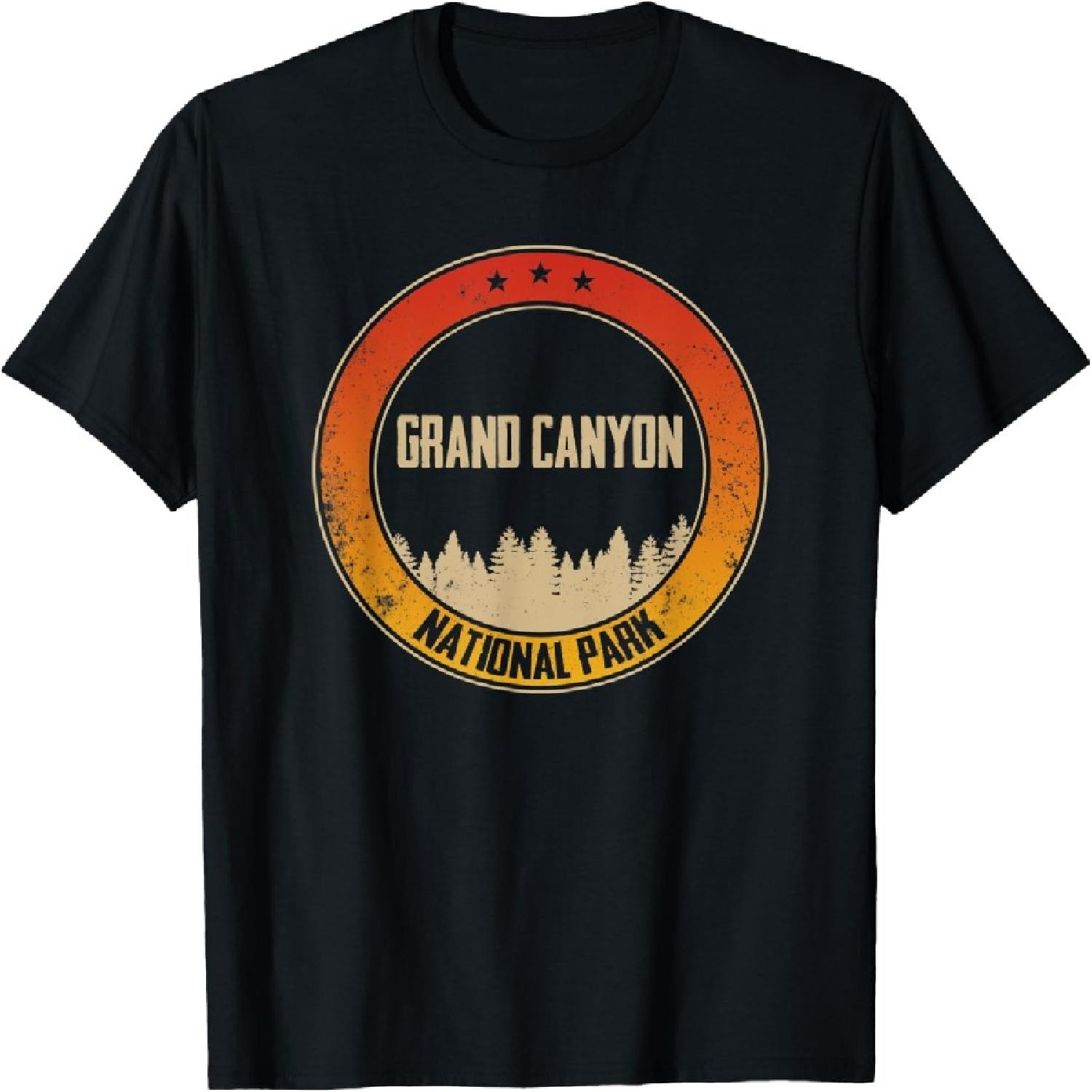 Vintage Grand Canyon - National Park Retro Souvenir T-Shirt S
