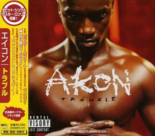 

CD AKON - Trouble - Переиздание UICU1133 Япония ObiPop Б/У