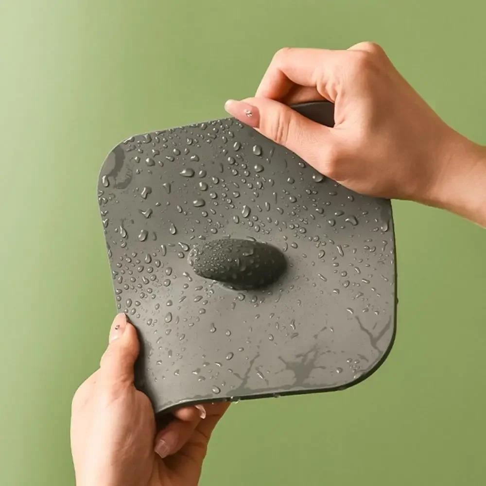 1PC Silicone Drain Cover Toilet Bathroom Odor Blocker Sewer Deodorant Pad Water Stopper Sink Anti Smell Home Kitchen Accessories