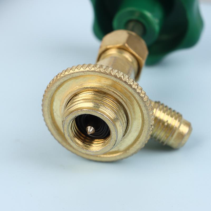 1Pc Low Pressure Dispensing Valve Bottle Opener 1/4 Sae Connector Mayitr Refrigerant Bottle Can Tap For R22 Gas