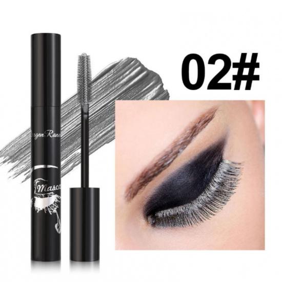 Mascara Colorată Waterproof de Lungă Durată pentru Gene, Mascara Ușor de Îndepărtat, Machiaj de Frumusețe