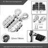 Racing Motorcycle Footpegs with Fixed Brackets Footrest for - As Described