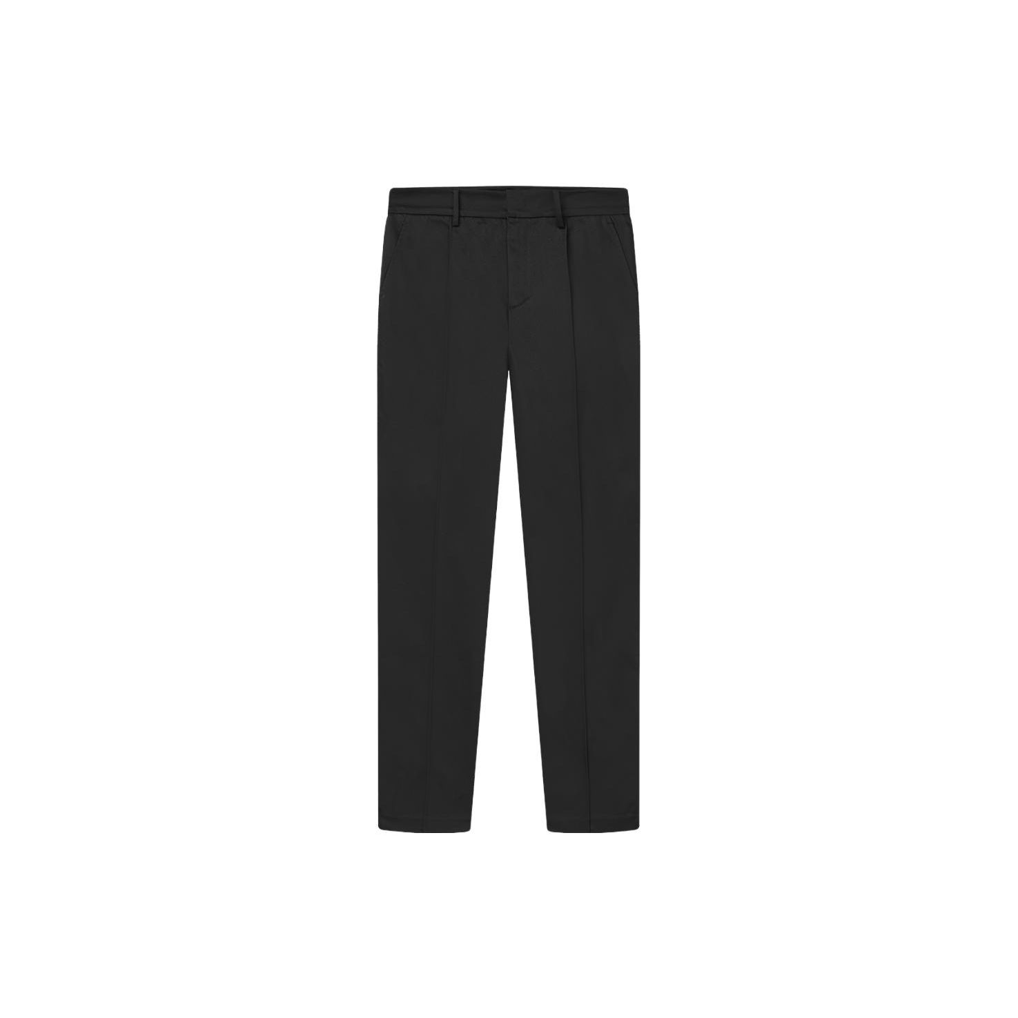 

FILA Milano итальянская спортивная коллекция класса люкс, однотонные прямые тканые повседневные брюки женские плавки черного цвета F11W335801F-BK M