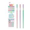 Tombow Pencil 4B Erasable Writing Pencils Erasing 1 Dozen Pink (Smooth Lead) KB-KSKW01-4B